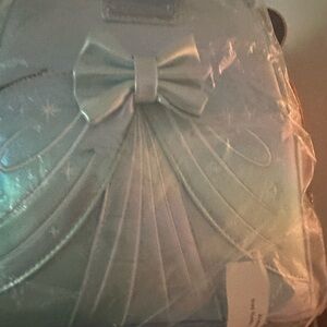 Loungefly Light Blue Bow Backpack
